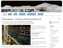Tablet Screenshot of gravious.com